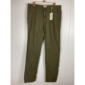 Hartford Alternative Classic Men's‎ Olive Green Painter Pants Size 50/Medium